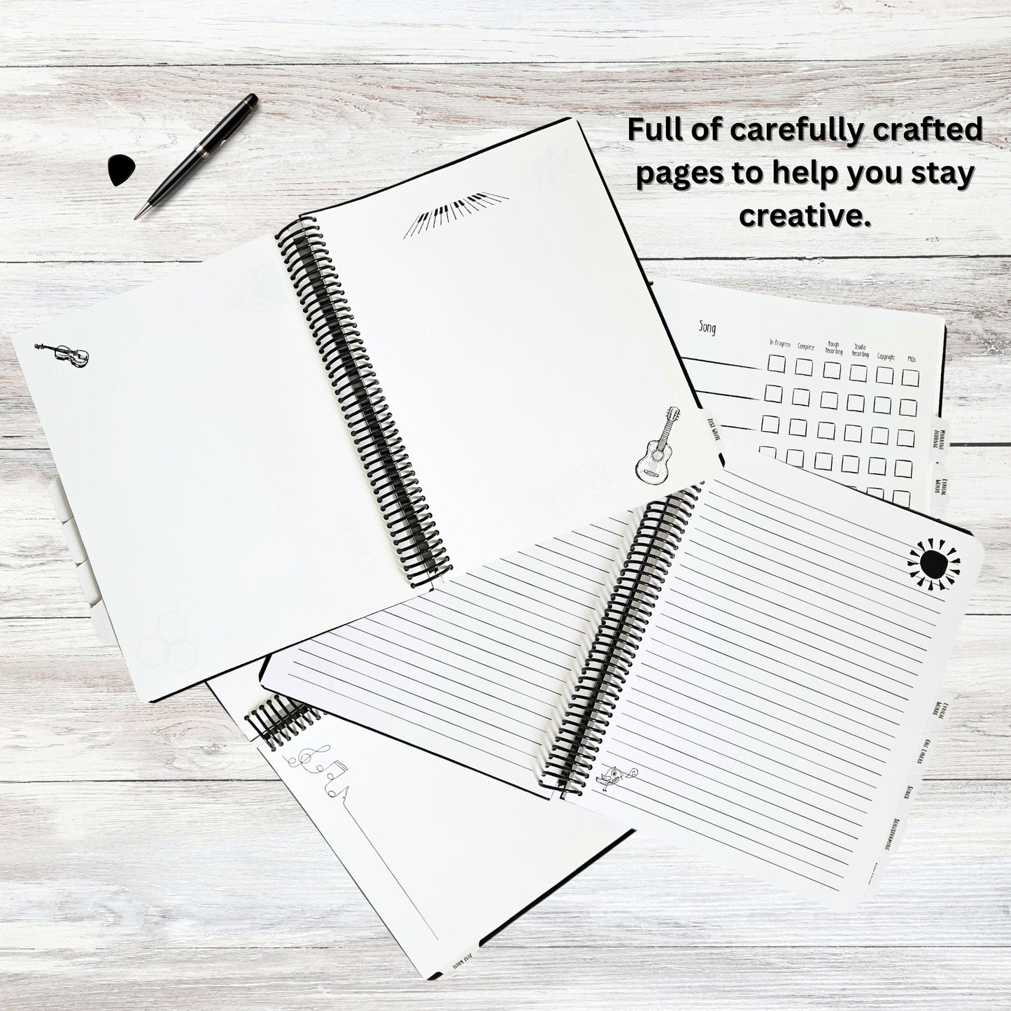 Songwriting Journal - Your Creativity Companion
