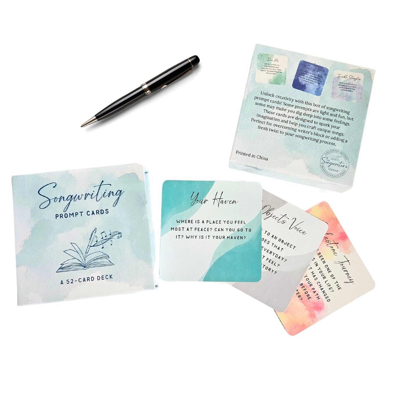 Songwriting Prompt Cards