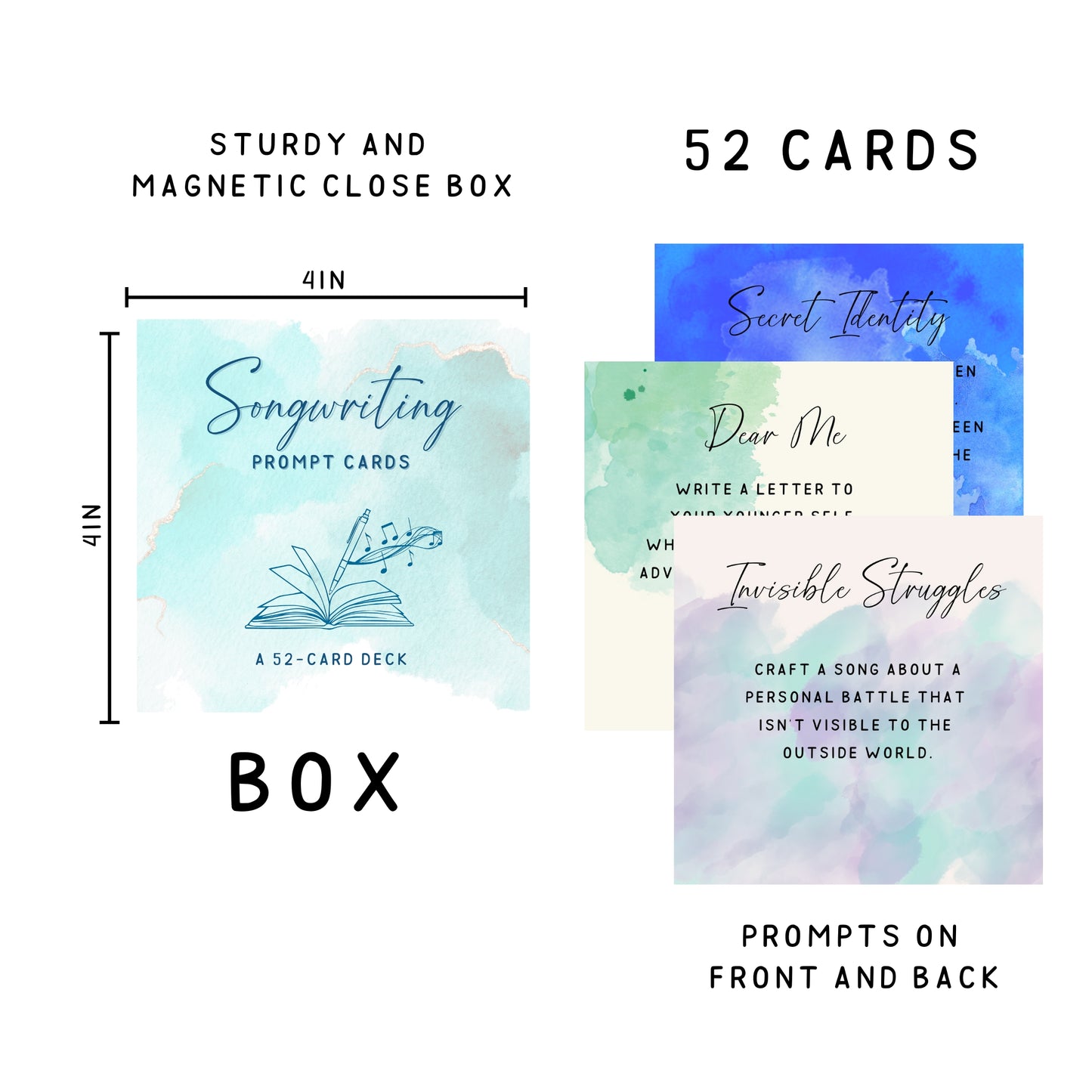 Songwriting Prompt Cards