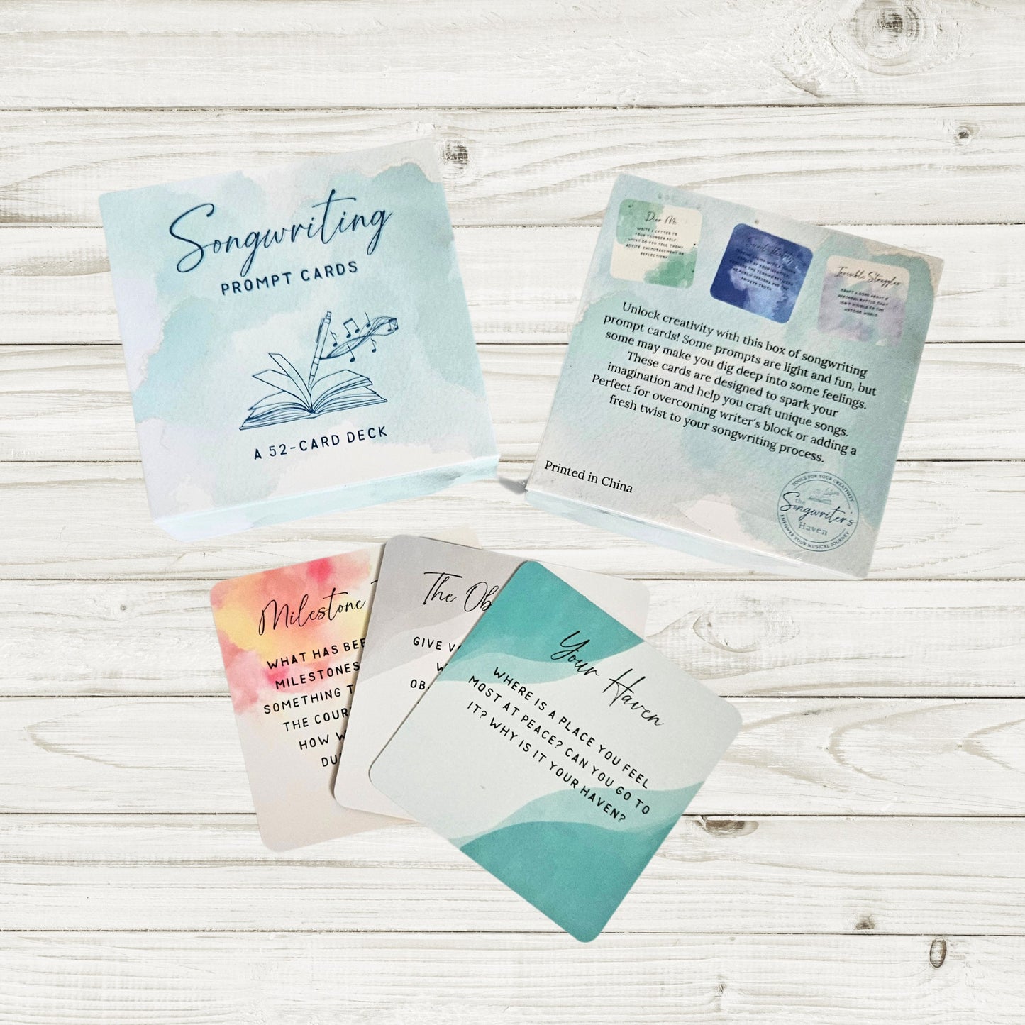 Songwriting Prompt Cards